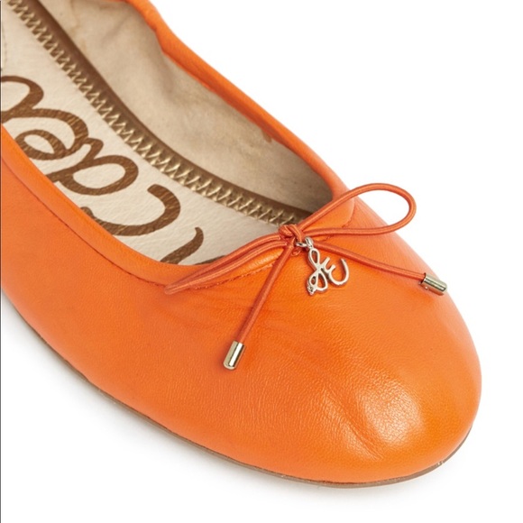 sam edelman orange flats